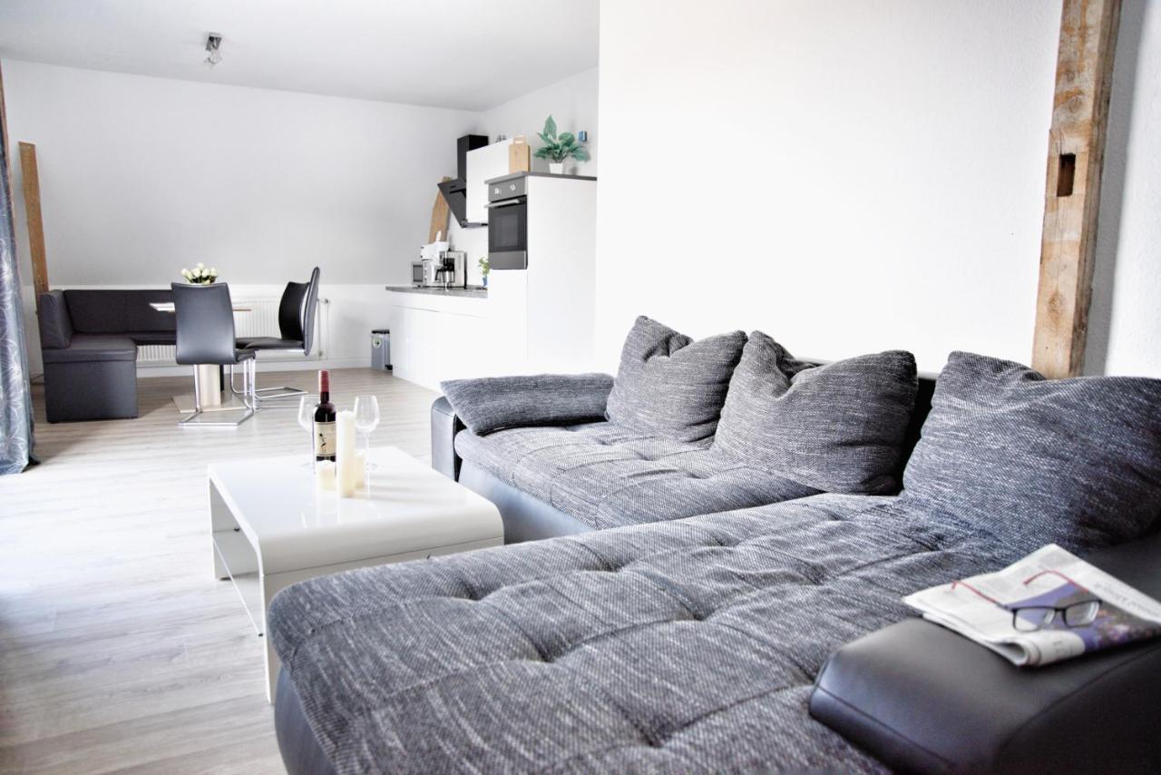 Ostseeferienhaus Oberes Apartment Monkebude ภายนอก รูปภาพ
