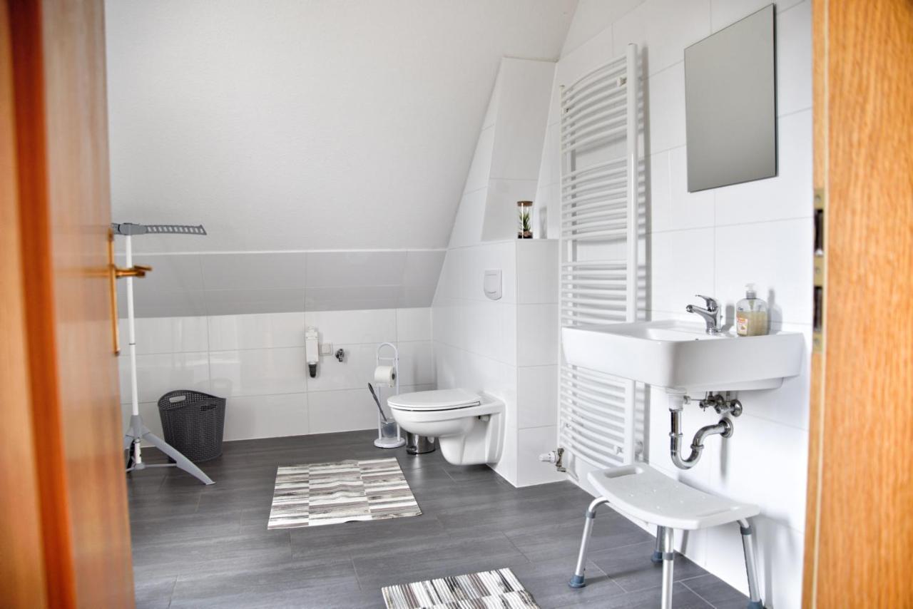 Ostseeferienhaus Oberes Apartment Monkebude ภายนอก รูปภาพ