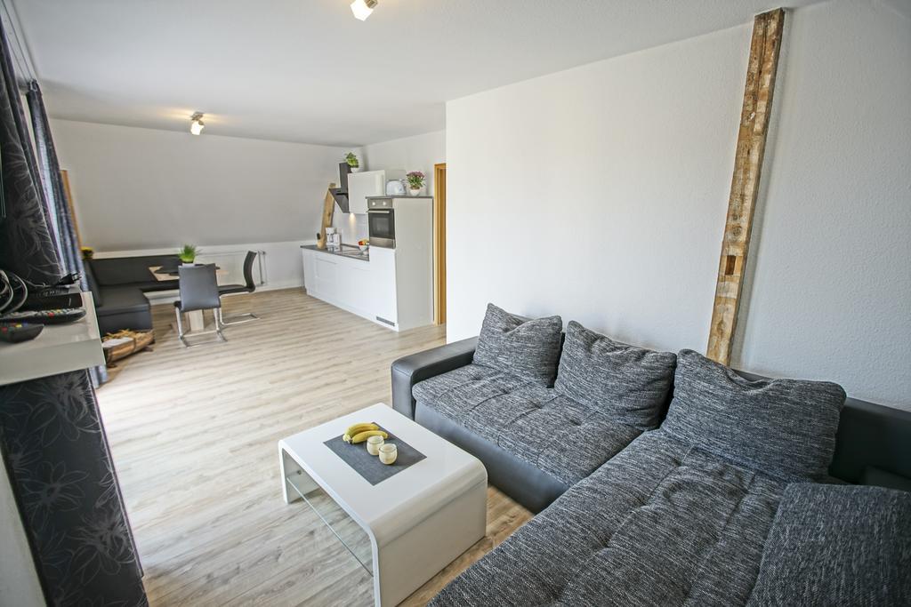 Ostseeferienhaus Oberes Apartment Monkebude ภายนอก รูปภาพ