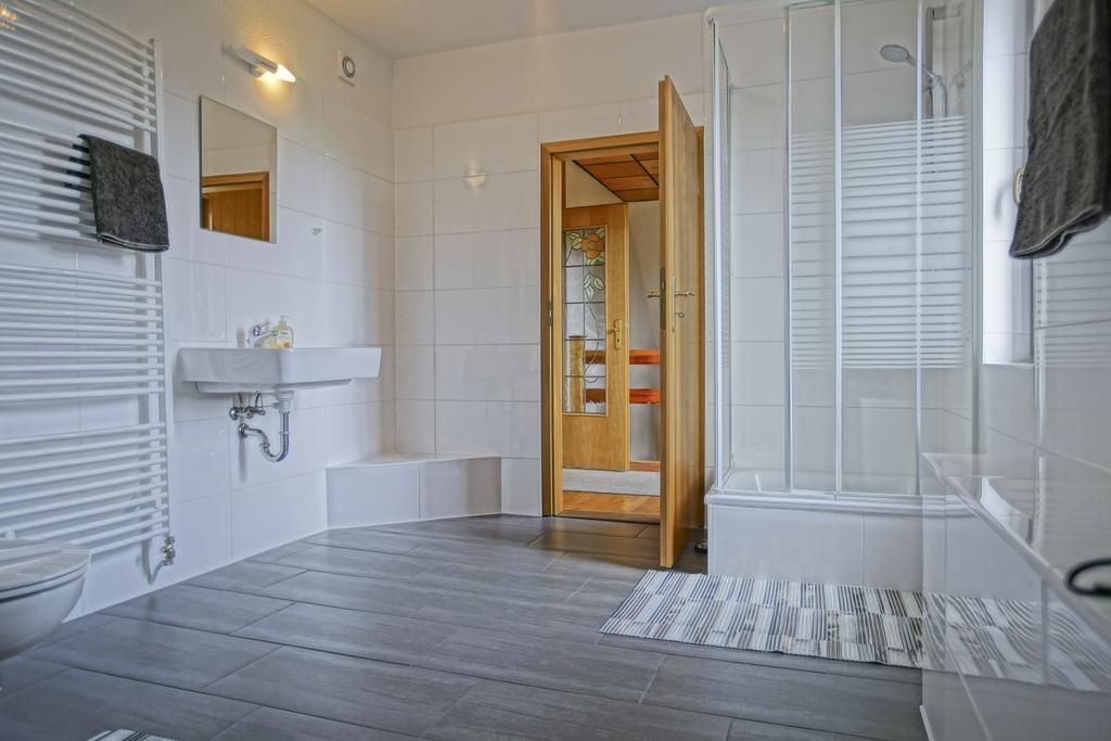 Ostseeferienhaus Oberes Apartment Monkebude ภายนอก รูปภาพ